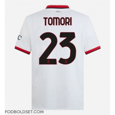 AC Milan Fikayo Tomori #23 Udebanetrøje 2024-25 Kortærmet AC Milan Fikayo Tomori #23 Udebanetrøje 2024-25 Kortærmet